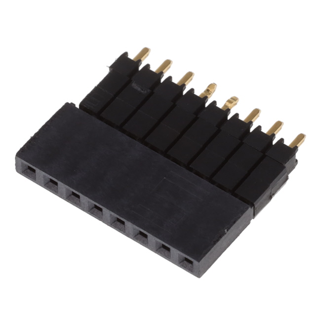 CONN SOCKET 8POS 0.1 GOLD PCB