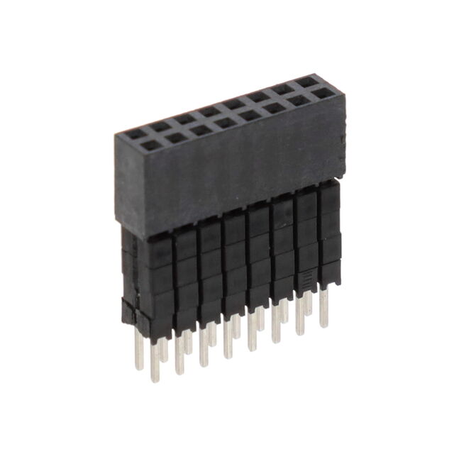 CONN SOCKET 16POS 0.1 GOLD PCB