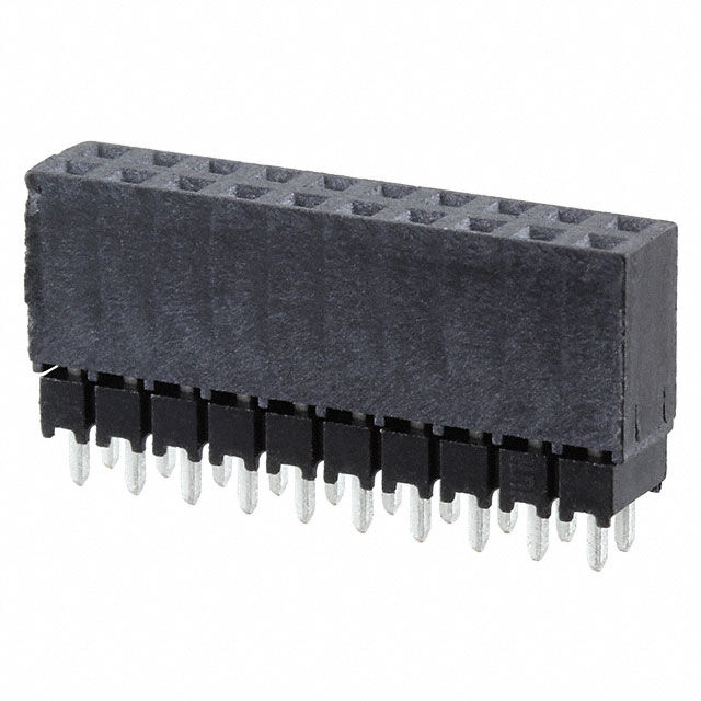 CONN SOCKET 20POS 0.1 GOLD PCB