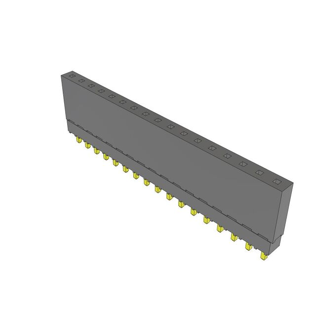 CONN SOCKET 17POS 0.1 GOLD PCB