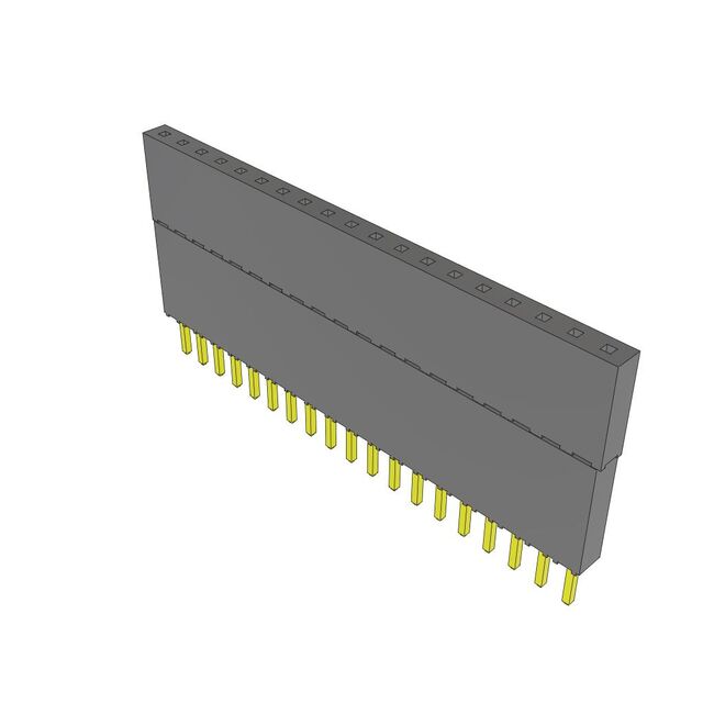 CONN SOCKET 19POS 0.1 GOLD PCB