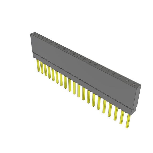 CONN SOCKET 20POS 0.1 GOLD PCB