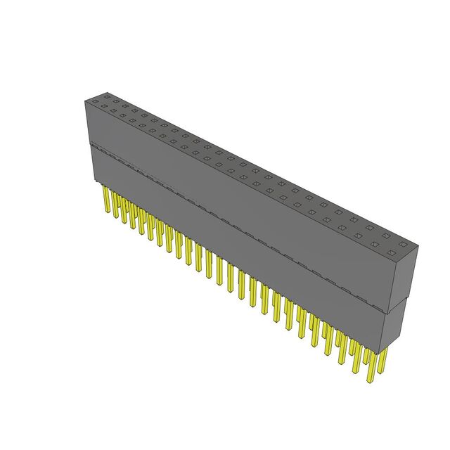 CONN SOCKET 50POS 0.1 GOLD PCB