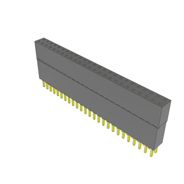CONN SOCKET 50POS 0.1 GOLD PCB