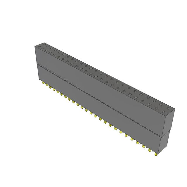 CONN SOCKET 50POS 0.1 GOLD PCB