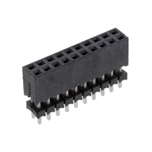 CONN SOCKET 20POS 0.079 GOLD PCB
