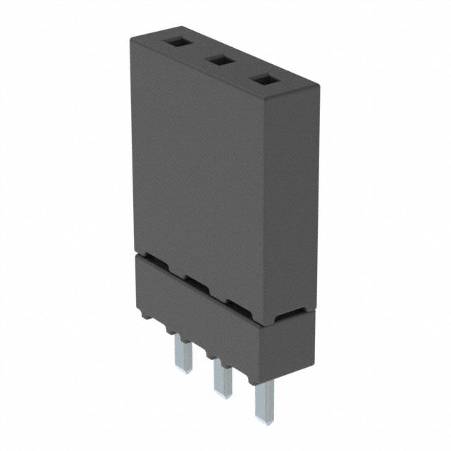 CONN SOCKET 3POS 0.1 TIN PCB