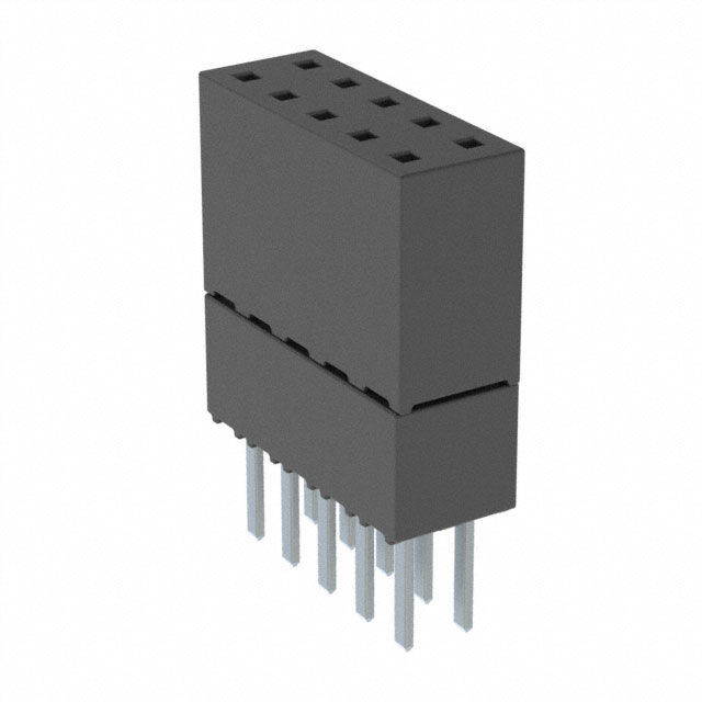 CONN SOCKET 10POS 0.1 TIN PCB