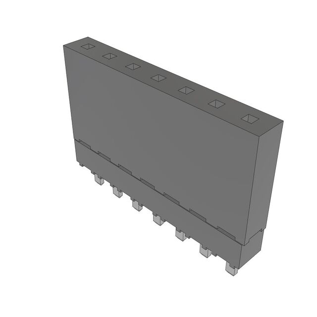 CONN SOCKET 7POS 0.1 TIN PCB