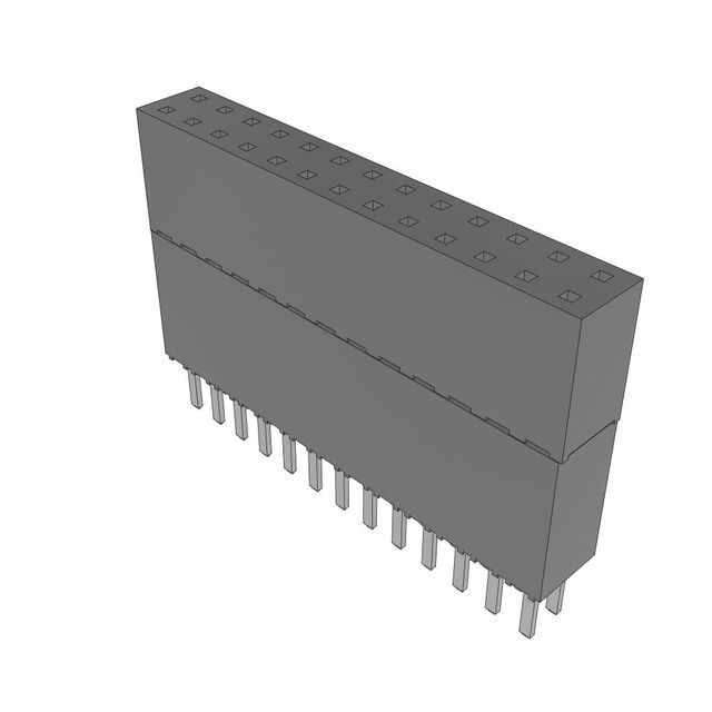 CONN SOCKET 26POS 0.1 GOLD PCB