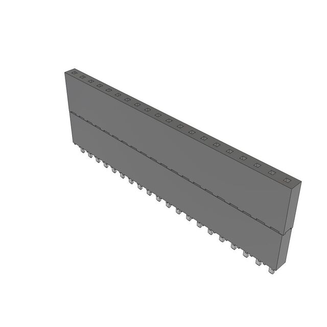 CONN SOCKET 20POS 0.1 TIN PCB