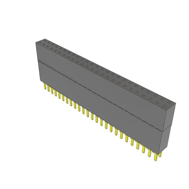 CONN SOCKET 50POS 0.1 GOLD PCB