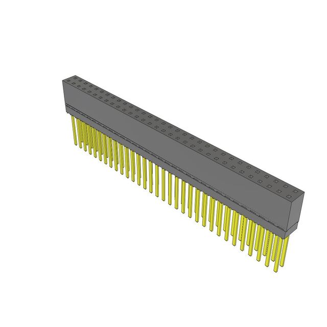 CONN SOCKET 64POS 0.1 GOLD PCB
