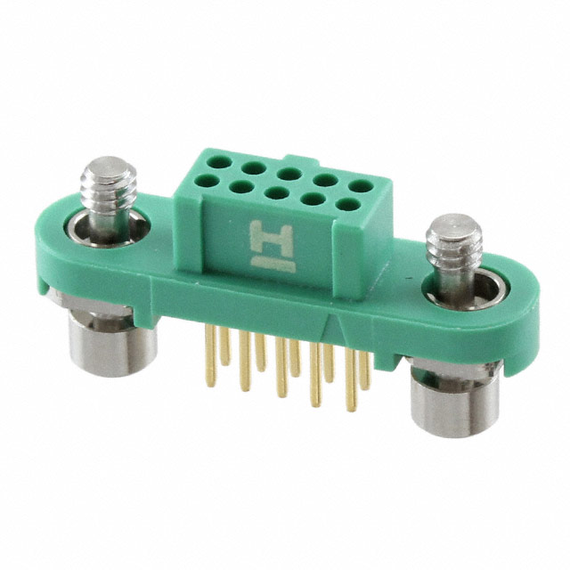 CONN RCPT 10POS 0.049 GOLD PCB