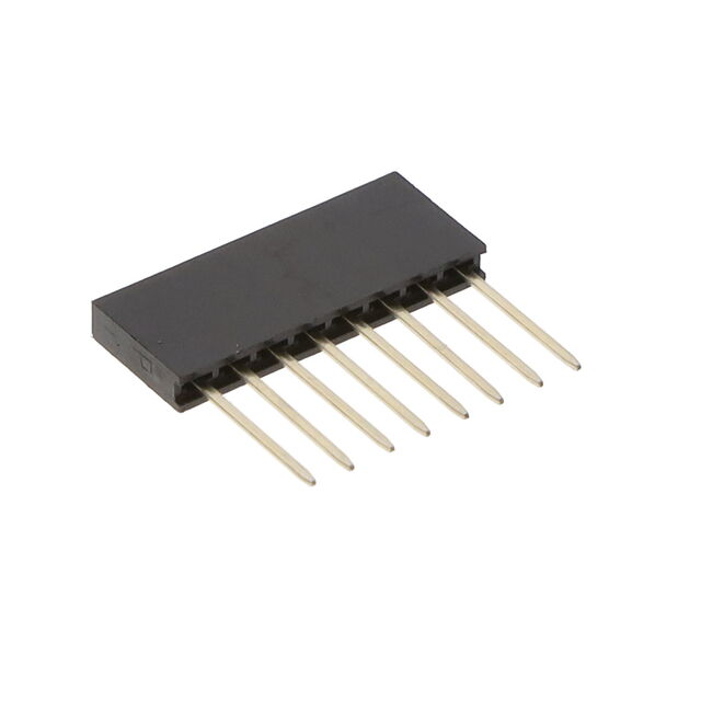 0.1" 8 PIN VERTICAL FEMALE STACK