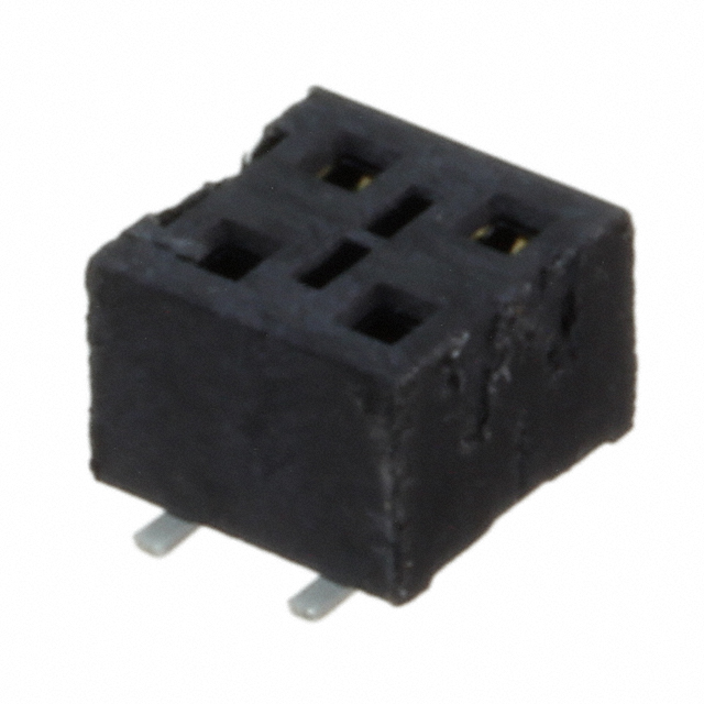 CONN RCPT 4POS 0.1 GOLD SMD