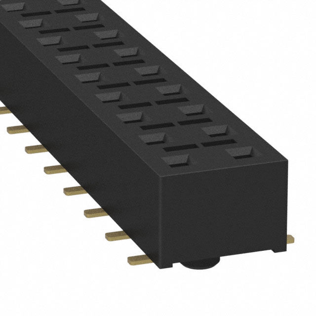 CONN RCPT 20POS 0.1 GOLD SMD