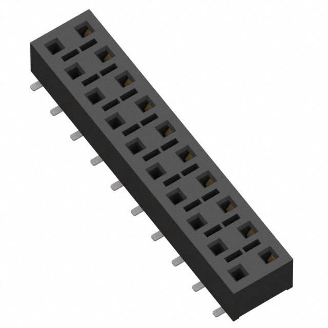 CONN RCPT 20POS 0.1 GOLD SMD
