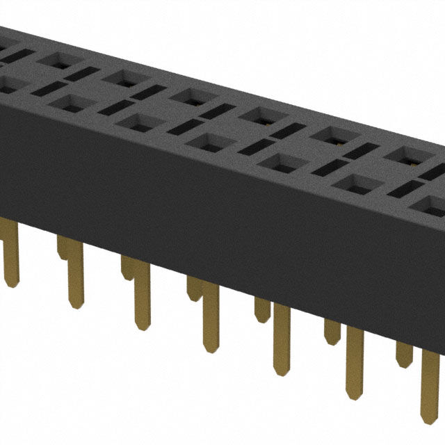 CONN RCPT 26POS 0.1 GOLD PCB