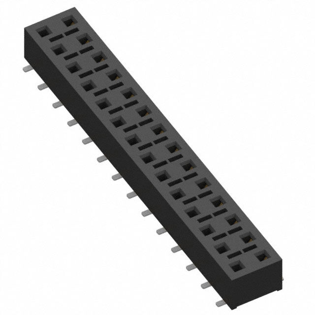 CONN RCPT 28POS 0.1 GOLD SMD
