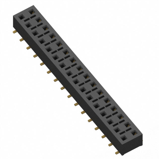 CONN RCPT 32POS 0.1 GOLD SMD