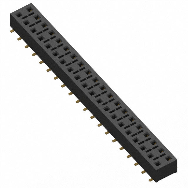 CONN RCPT 40POS 0.1 GOLD SMD