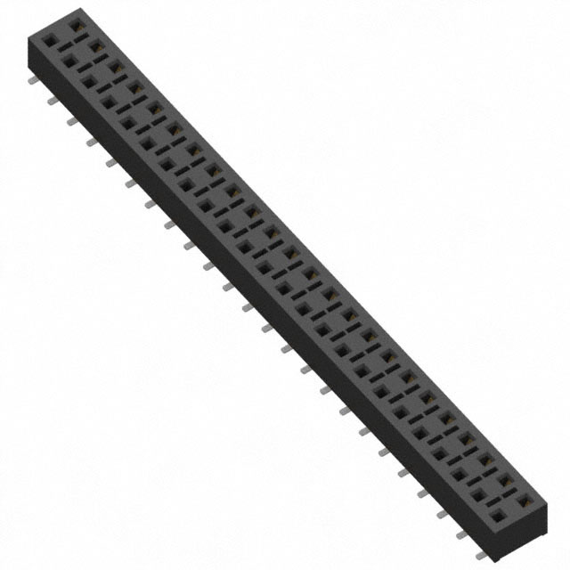 CONN RCPT 48POS 0.1 GOLD SMD