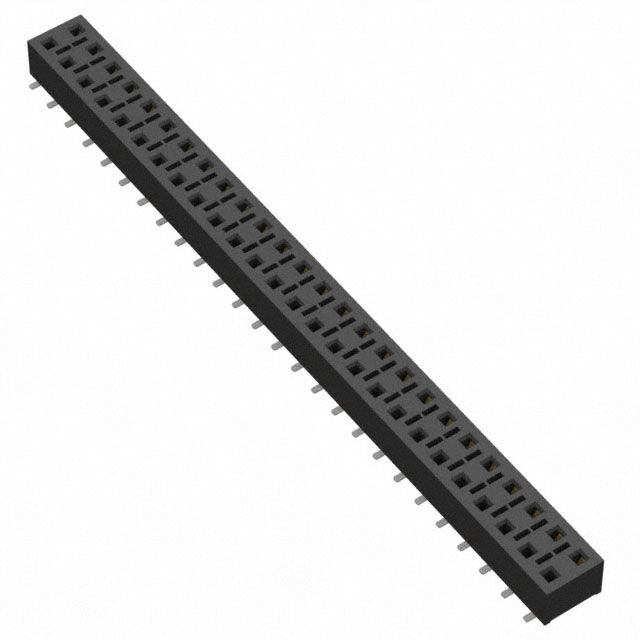 CONN RCPT 52POS 0.1 GOLD SMD