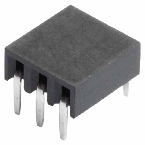 CONN RCPT 3POS 0.1 TIN PCB R/A