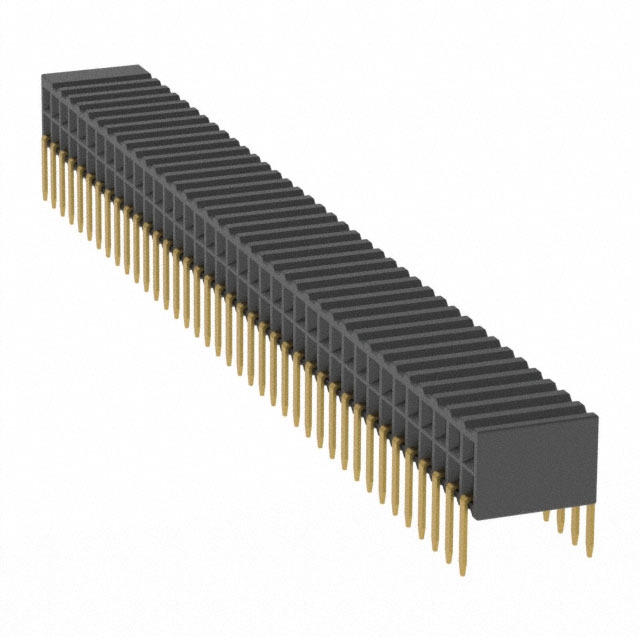 CONN RCPT 78P 0.05 GOLD PCB R/A