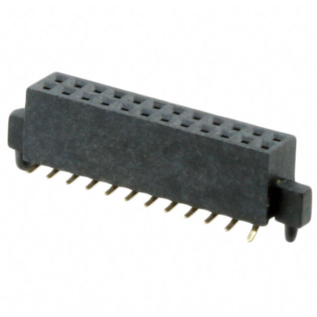CONN RCPT 24POS 0.05 GOLD SMD