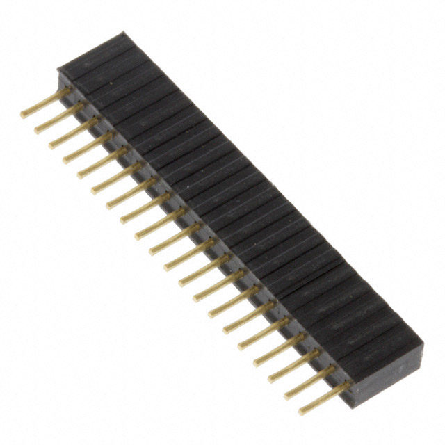 CONN RCPT 20POS 0.05 GOLD PCB