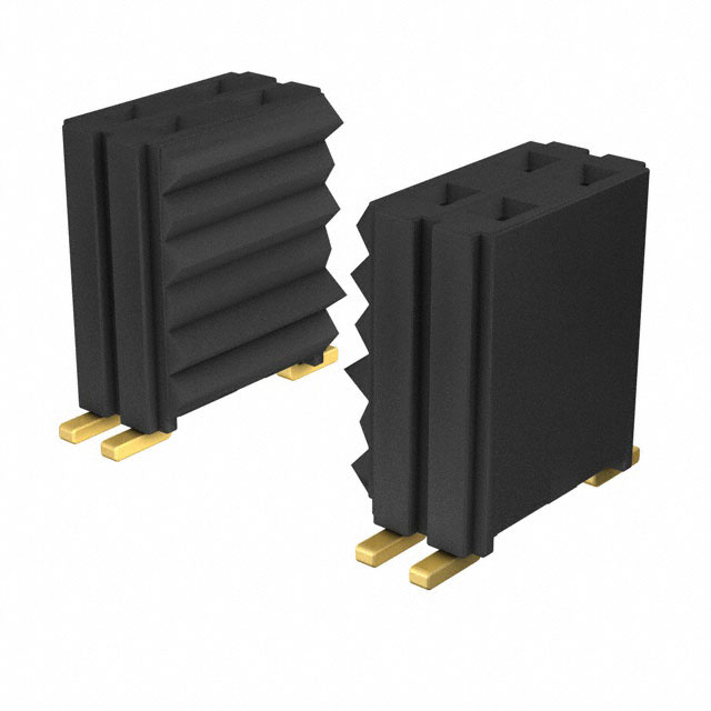 CONN RCPT 16POS 0.05 GOLD SMD