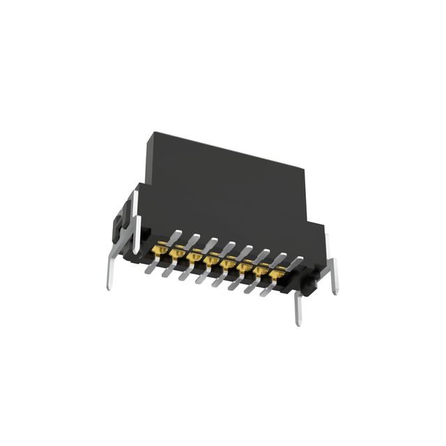 CONN FEM 16POS 1.27MM SMD T&R
