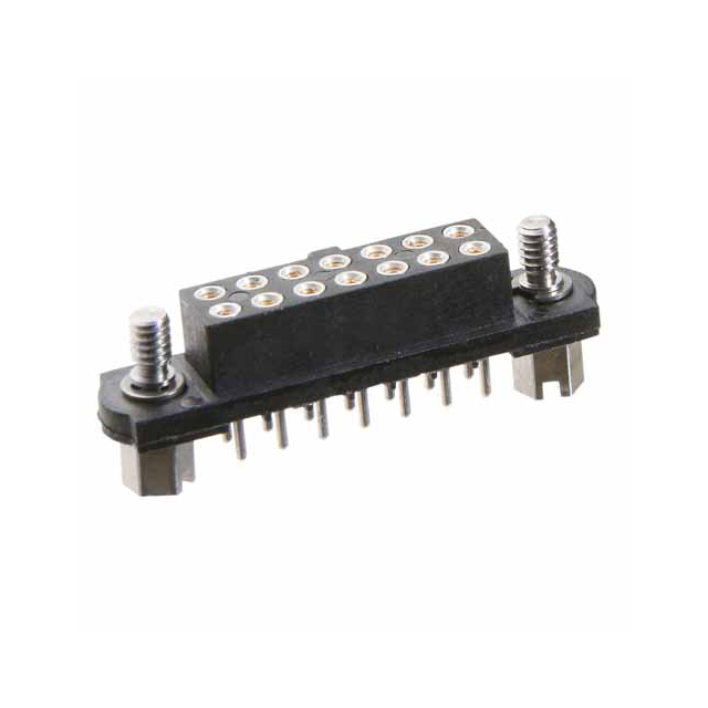 CONN RCPT 16POS 0.079 GOLD PCB