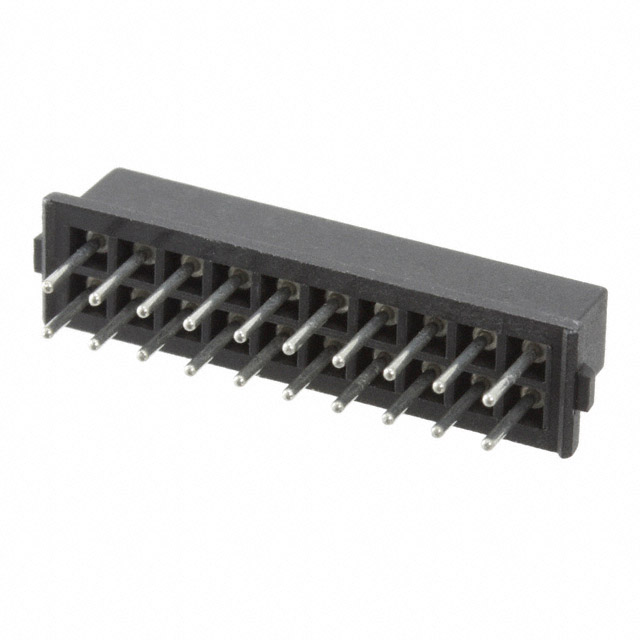 CONN RCPT 20POS 0.079 GOLD PCB