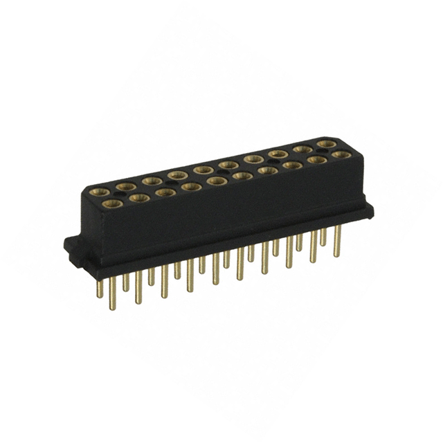 CONN RCPT 20POS 0.079 GOLD PCB