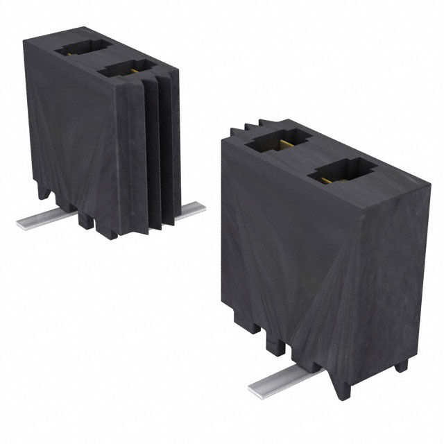 CONN RCPT 8POS 0.079 GOLD SMD