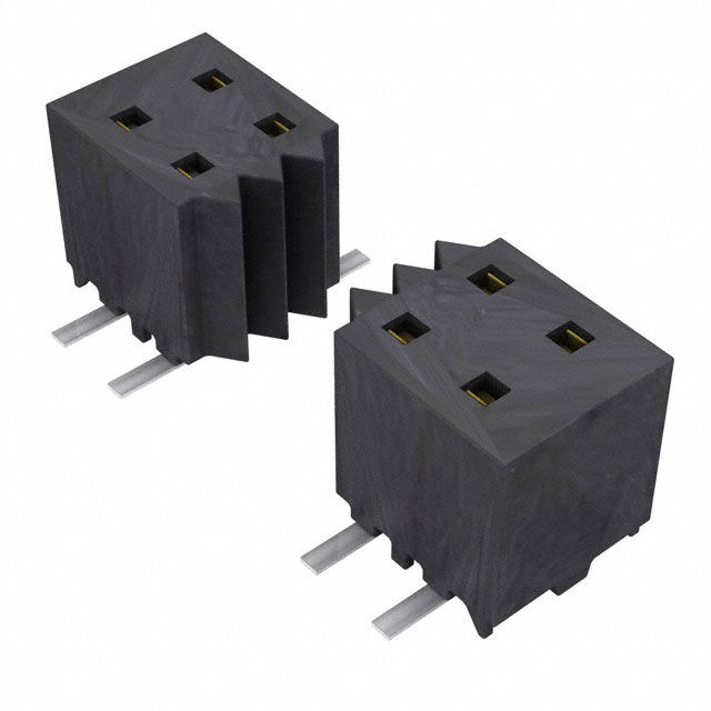 CONN RCPT 18POS 0.079 GOLD SMD