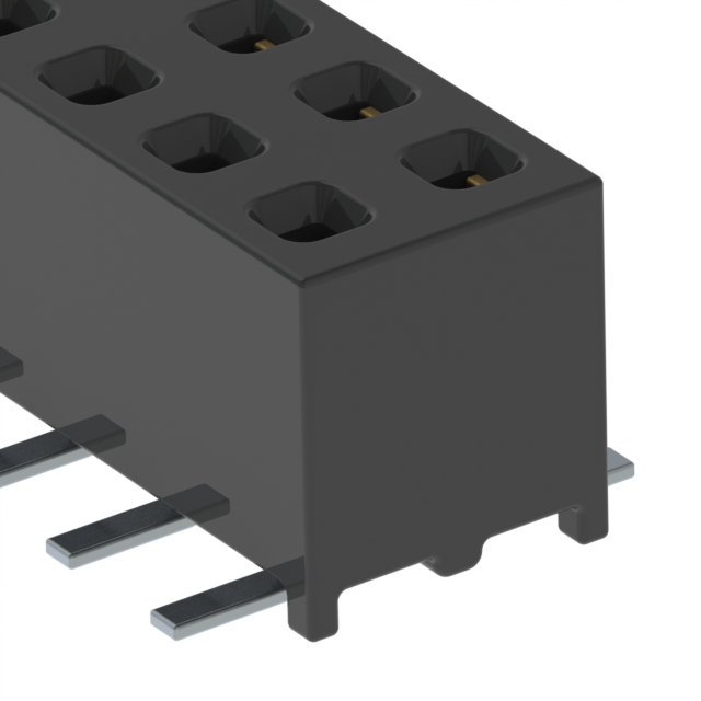 CONN RCPT 24POS 0.079 GOLD SMD