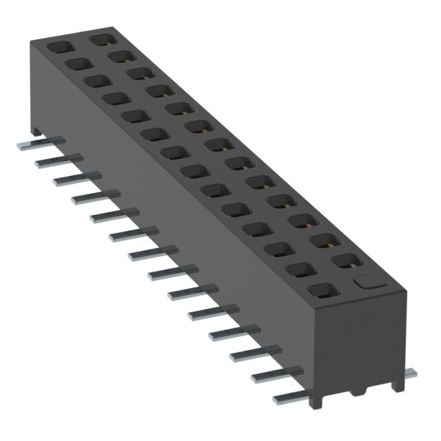 CONN RCPT 28POS 0.079 GOLD SMD