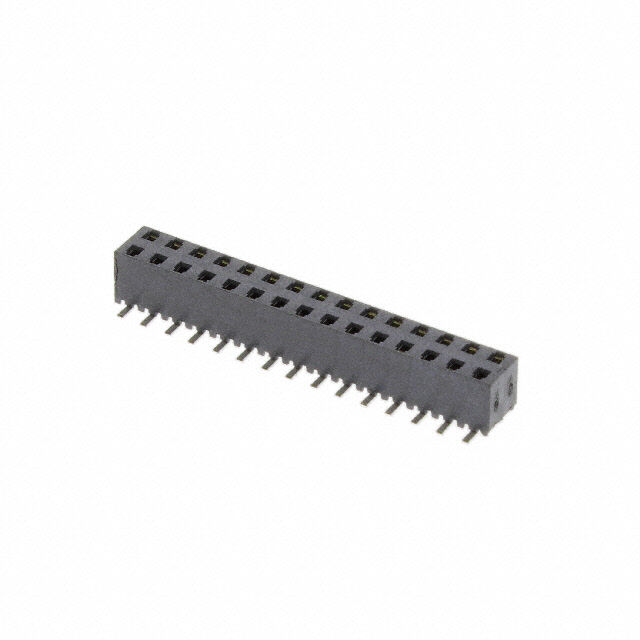 CONN RCPT 30POS 0.079 GOLD SMD