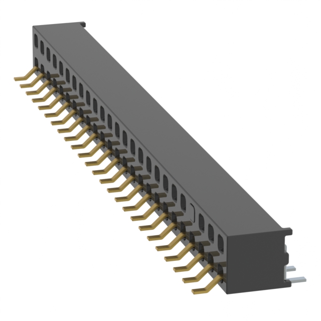 CONN RCPT 50P 0.079 GOLD SMD R/A
