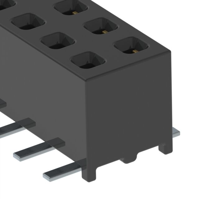CONN RCPT 50POS 0.079 GOLD SMD