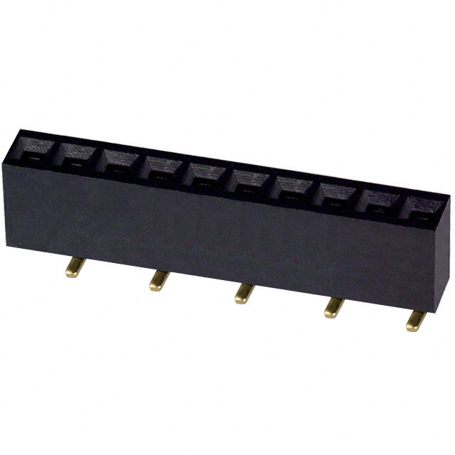 CONN HDR 10POS 0.1 GOLD SMD