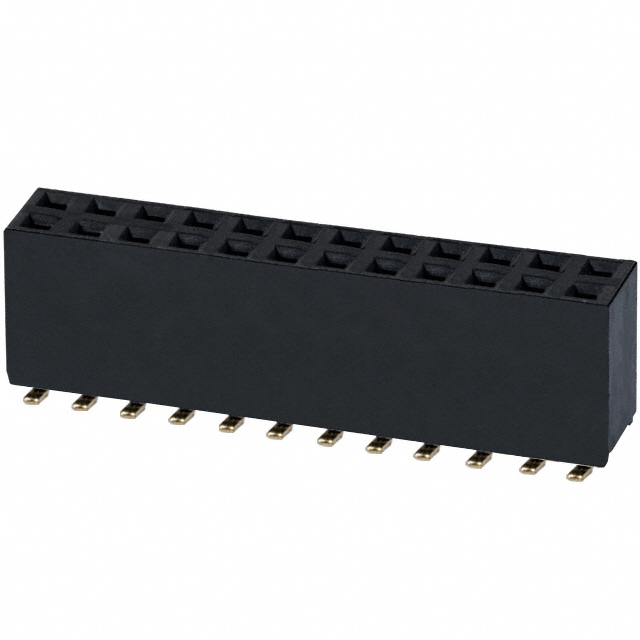CONN HDR 24POS 0.1 GOLD SMD