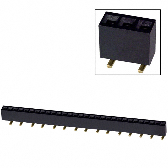 CONN HDR 30POS 0.1 GOLD SMD