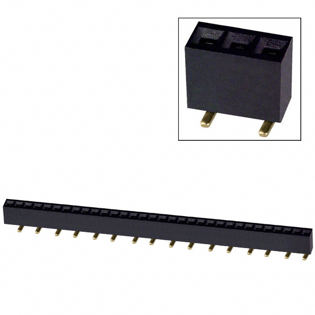 CONN HDR 32POS 0.1 GOLD SMD