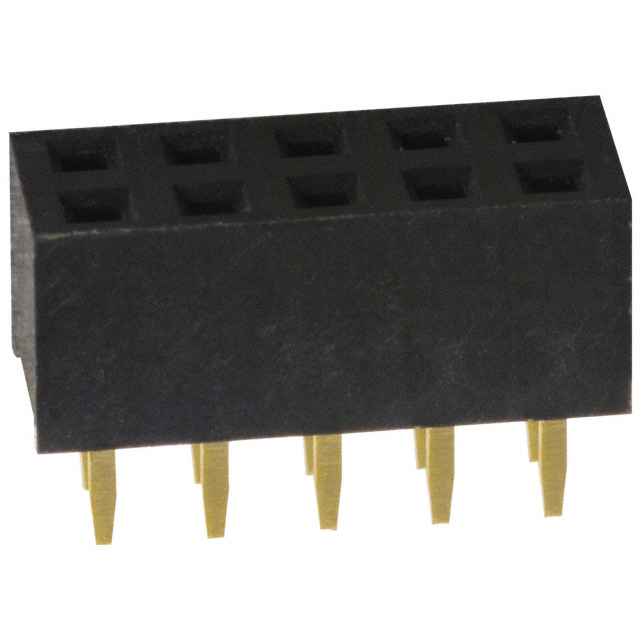 CONN HDR 10POS 0.079 GOLD PCB