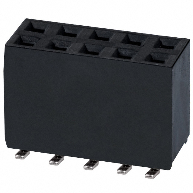 CONN HDR 10POS 0.1 TIN SMD